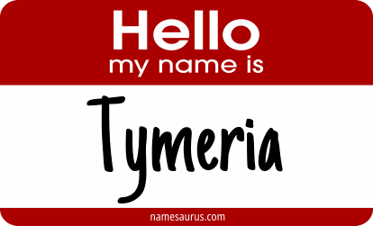 Hello my name is Tymeria png download
