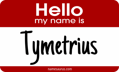 Hello my name is Tymetrius png download
