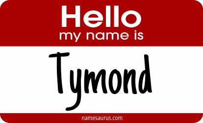 Hello my name is Tymond png download