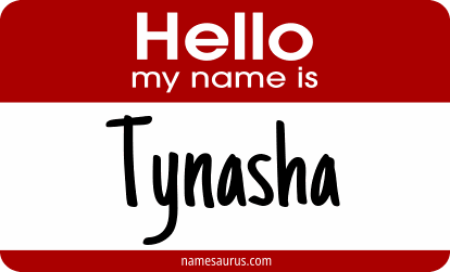 Hello my name is Tynasha png download