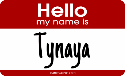 Hello my name is Tynaya png download