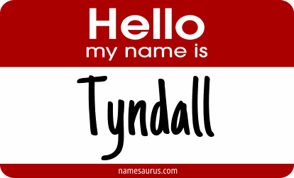 Hello my name is Tyndall png download