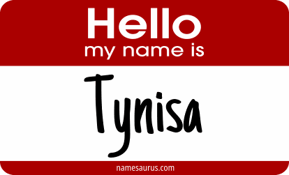 Hello my name is Tynisa png download