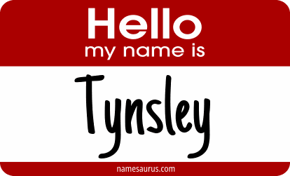 Hello my name is Tynsley png download