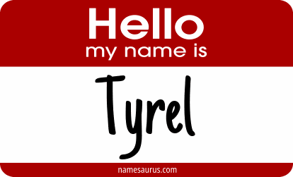 Hello my name is Tyrel png download