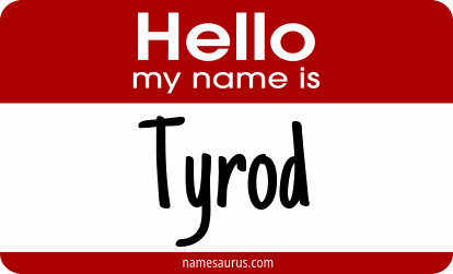 Hello my name is Tyrod png download