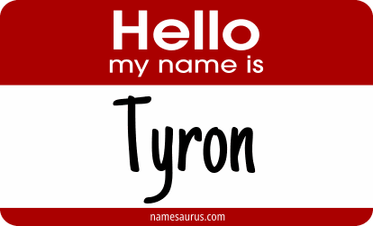 Hello my name is Tyron png download