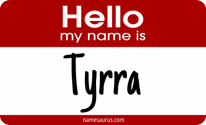 Hello my name is Tyrra png download