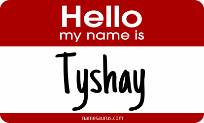Hello my name is Tyshay png download