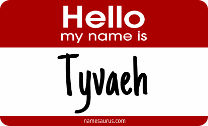 Hello my name is Tyvaeh png download