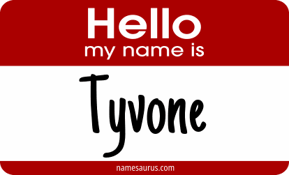 Hello my name is Tyvone png download