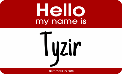 Hello my name is Tyzir png download
