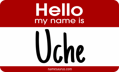 Hello my name is Uche png download