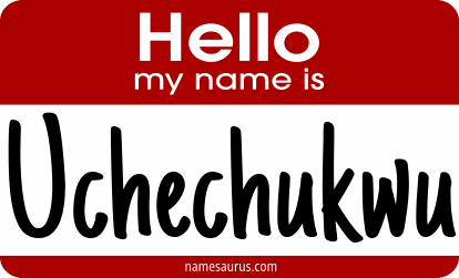 Hello my name is Uchechukwu png download