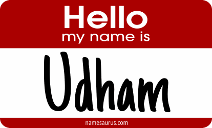 Hello my name is Udham png download