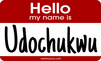 Hello my name is Udochukwu png download