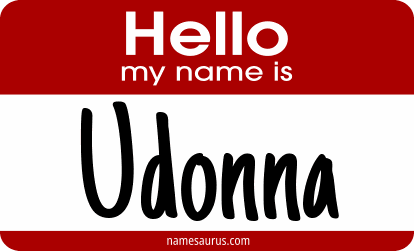 Hello my name is Udonna png download