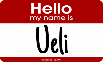 Hello my name is Ueli png download