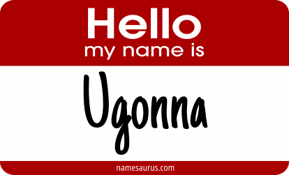 Hello my name is Ugonna png download