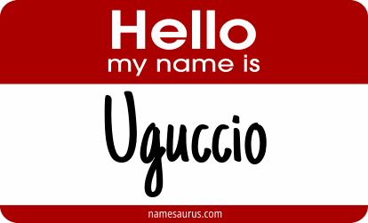 Hello my name is Uguccio png download