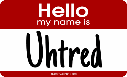 Hello my name is Uhtred png download