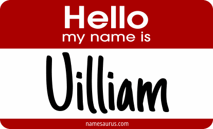 Hello my name is Uilliam png download