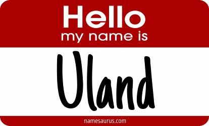 Hello my name is Uland png download