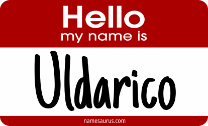 Hello my name is Uldarico png download