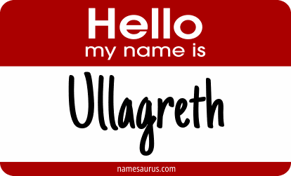 Hello my name is Ullagreth png download