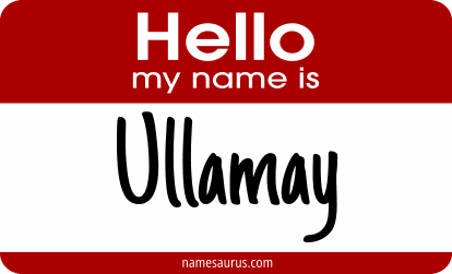 Hello my name is Ullamay png download