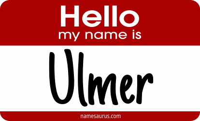 Hello my name is Ulmer png download