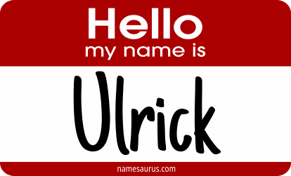 Hello my name is Ulrick png download