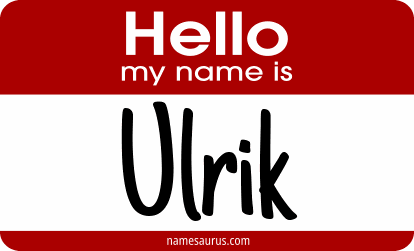 Hello my name is Ulrik png download