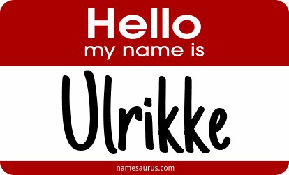 Hello my name is Ulrikke png download