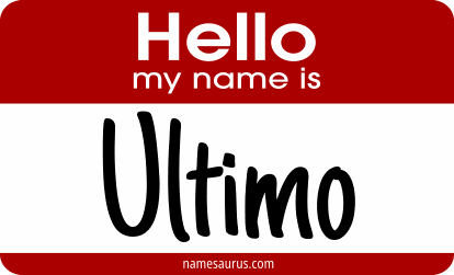 Hello my name is Ultimo png download