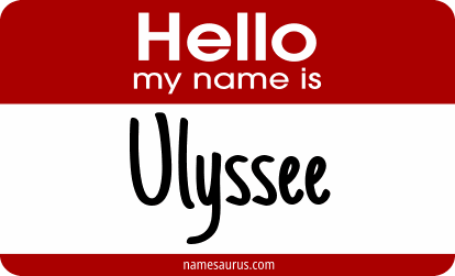 Hello my name is Ulyssee png download