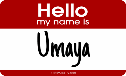 Hello my name is Umaya png download