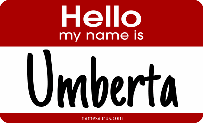 Hello my name is Umberta png download