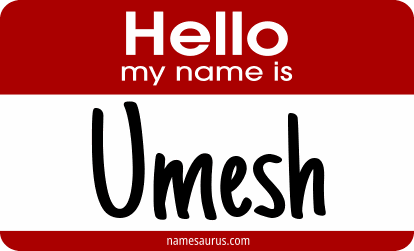 Hello my name is Umesh png download