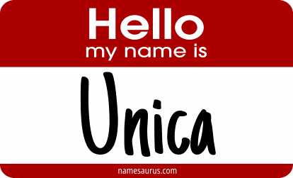 Hello my name is Unica png download