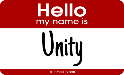 Hello my name is Unity png download