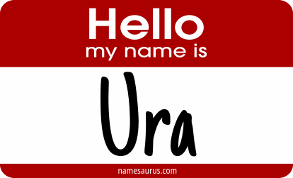 Hello my name is Ura png download