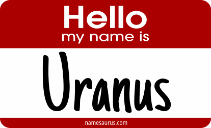 Hello my name is Uranus png download