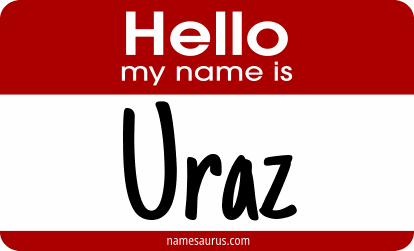 Hello my name is Uraz png download