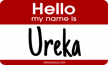 Hello my name is Ureka png download