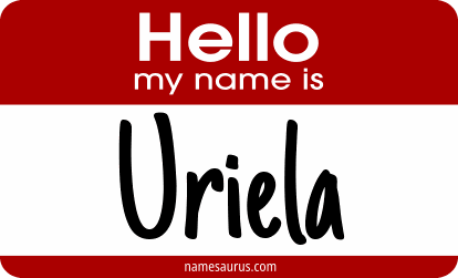 Hello my name is Uriela png download