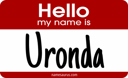 Hello my name is Uronda png download