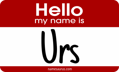 Hello my name is Urs png download