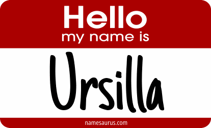Hello my name is Ursilla png download