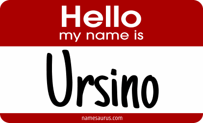 Hello my name is Ursino png download